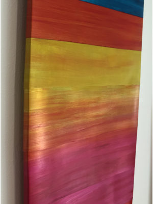 Surfin' a Rainbow, Fine art by Paula Gibbs, Palm Springs, CA